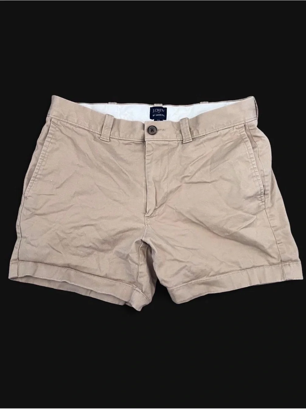 J. Crew Tan mid rise shorts 🩳